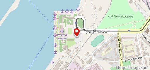 Белуга на карте