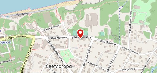 Белый кит на карте