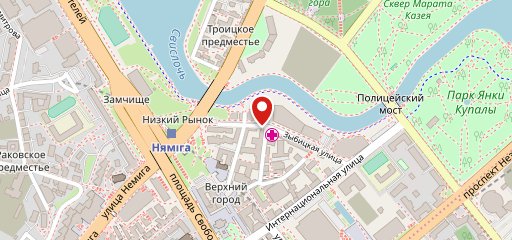 Белый Налив на карте