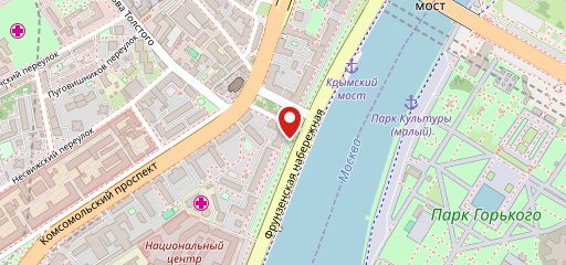 Белый журавль на карте