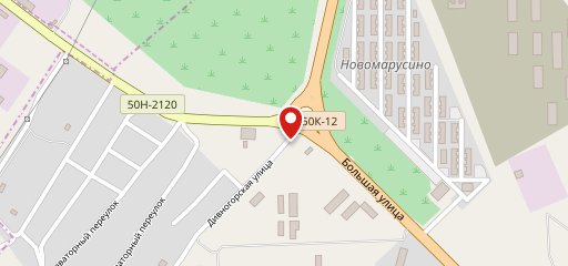 Беляшная на карте