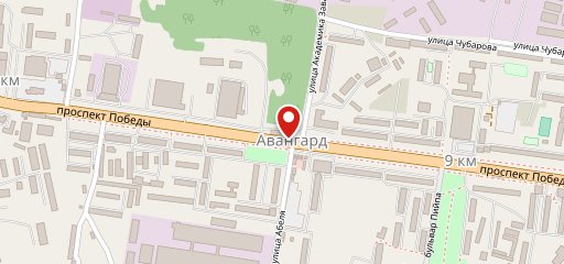 Белый аист на карте