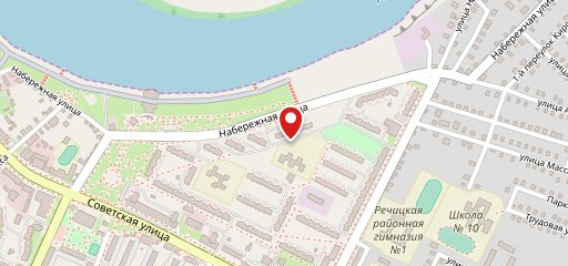 Белый аист на карте