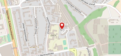 Белый фартук на карте