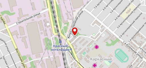 Белый Аист, Кафе на карте
