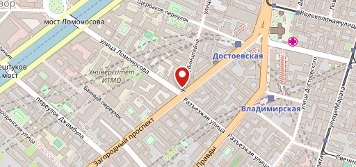 Белый кофе на карте