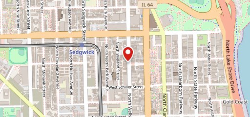 Benchmark Chicago - Old Town, Chicago на карте