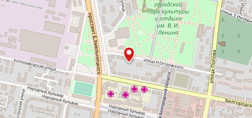 Бенни Китчен на карте