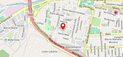 Bentō San Salvador de Jujuy на карте