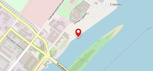 Берег на карте