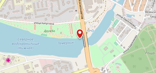 Берег на карте