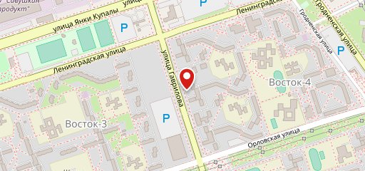 Берестейский пекарь на карте