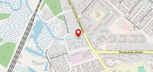 Берестейский пекарь на карте