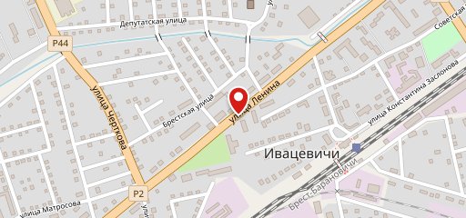 Берестейский пекарь на карте