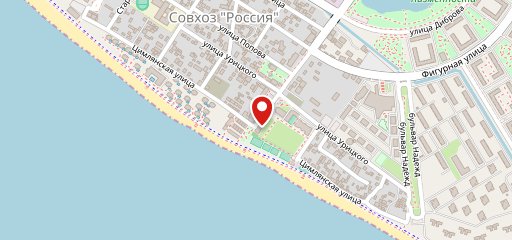 Бережок на карте