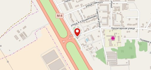 Берёзка на карте