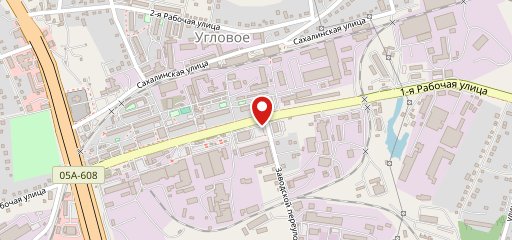 Березка на карте