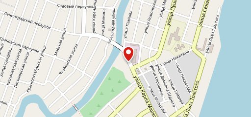 Березка на карте