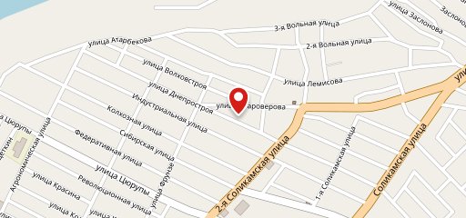Березка на карте
