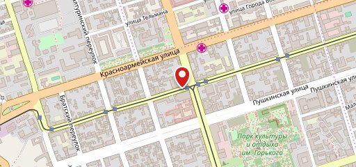 Березка бар на карте