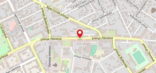 Берёзка на карте