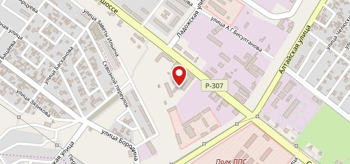 Березка на карте