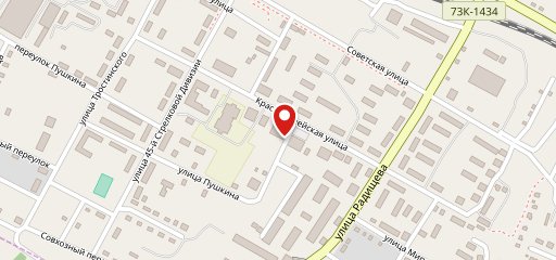 Берёзка на карте