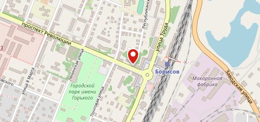 Берeзка кафе на карте