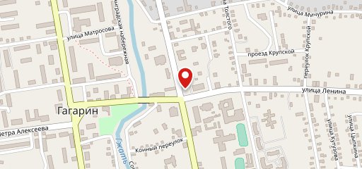Берёзка на карте