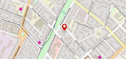 Блинная на карте