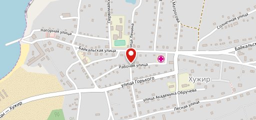 Березка на карте