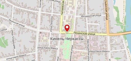 Берёзка на карте
