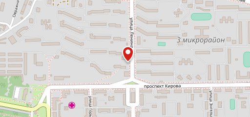 Берёзка на карте