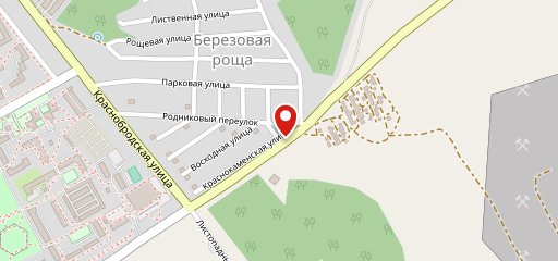 Берёзка на карте