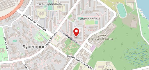 Березка на карте