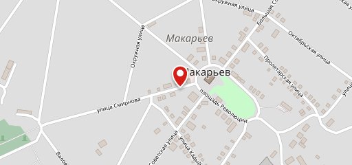 Берёзка на карте