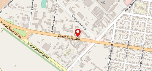 Берёзка на карте