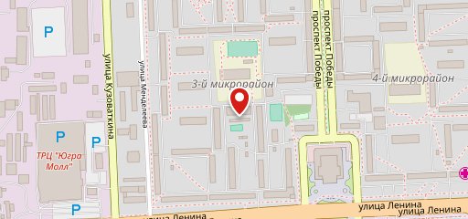 Березка на карте