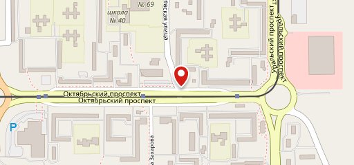 Березка на карте