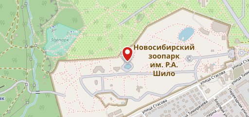 Берёзка на карте