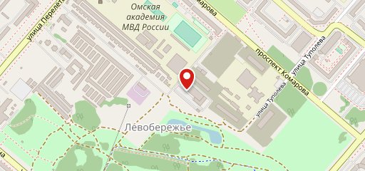 Берёзка на карте