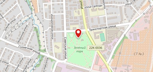 Берёзка на карте