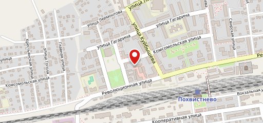 Берёзка на карте