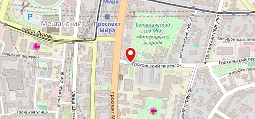 Березка ресторан на карте