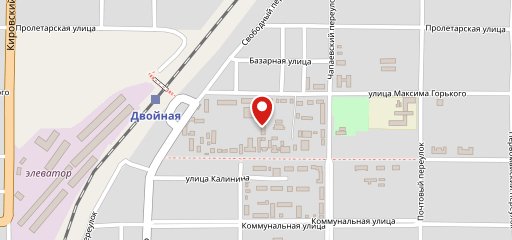 Берёзка на карте