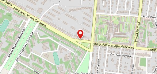 Березка на карте