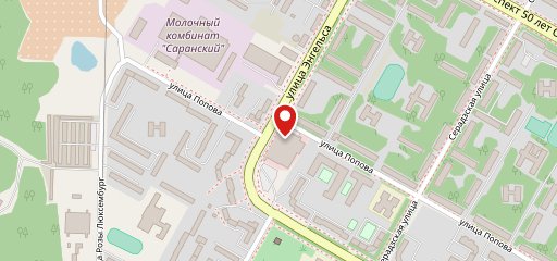 Березка на карте