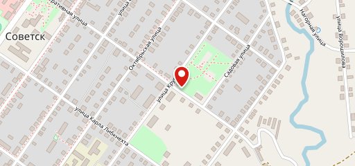 Берёзка на карте
