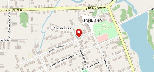 Берёзка на карте