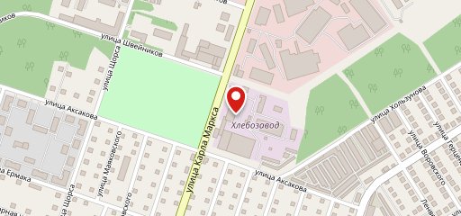Березниковский хлебокомбинат на карте